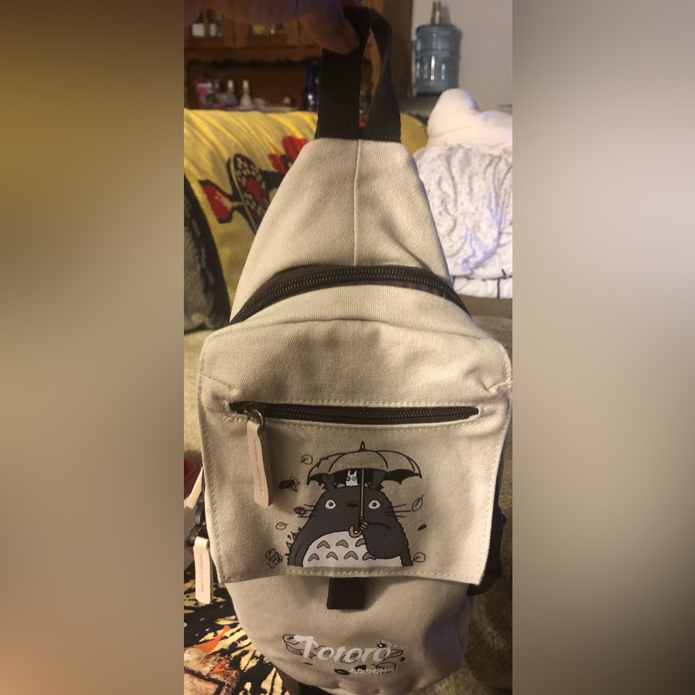 My Neighbor Totoro Anime Sling Crossbody Bag Backpack